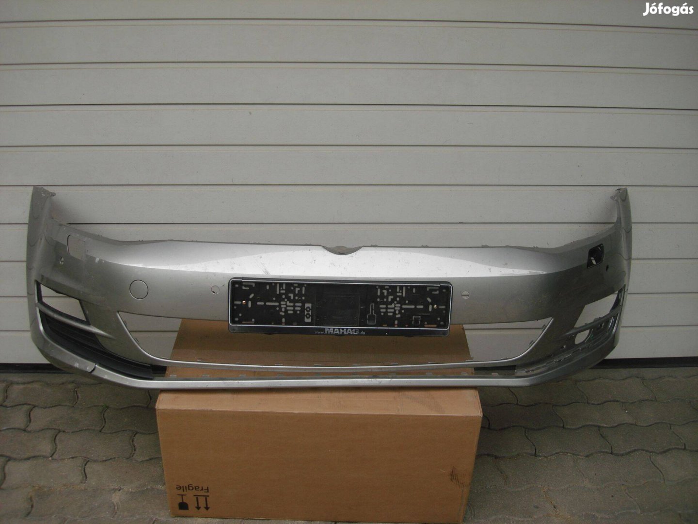 VW Golf VII mosós 6 radaros első lökhárító 5G0807221 2013-tól
