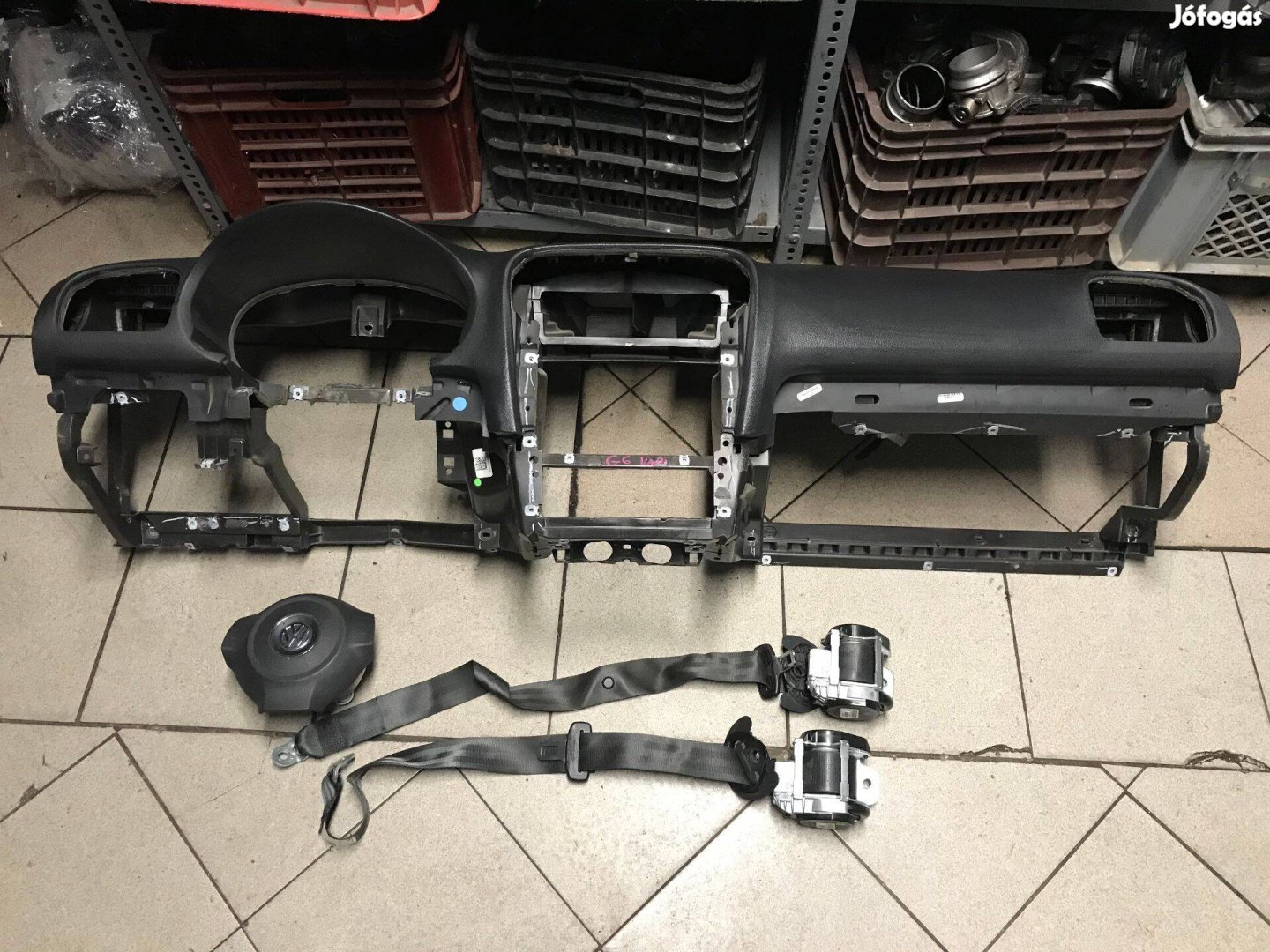 VW Golf VI Variant_ légzsák szett