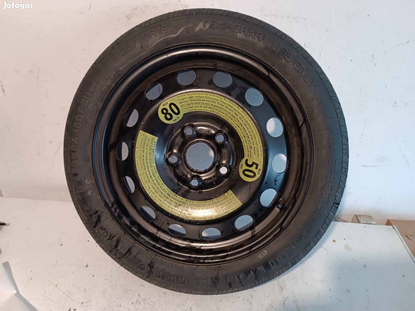 VW Golf , Touran 16 os mankókerék, pótkerék