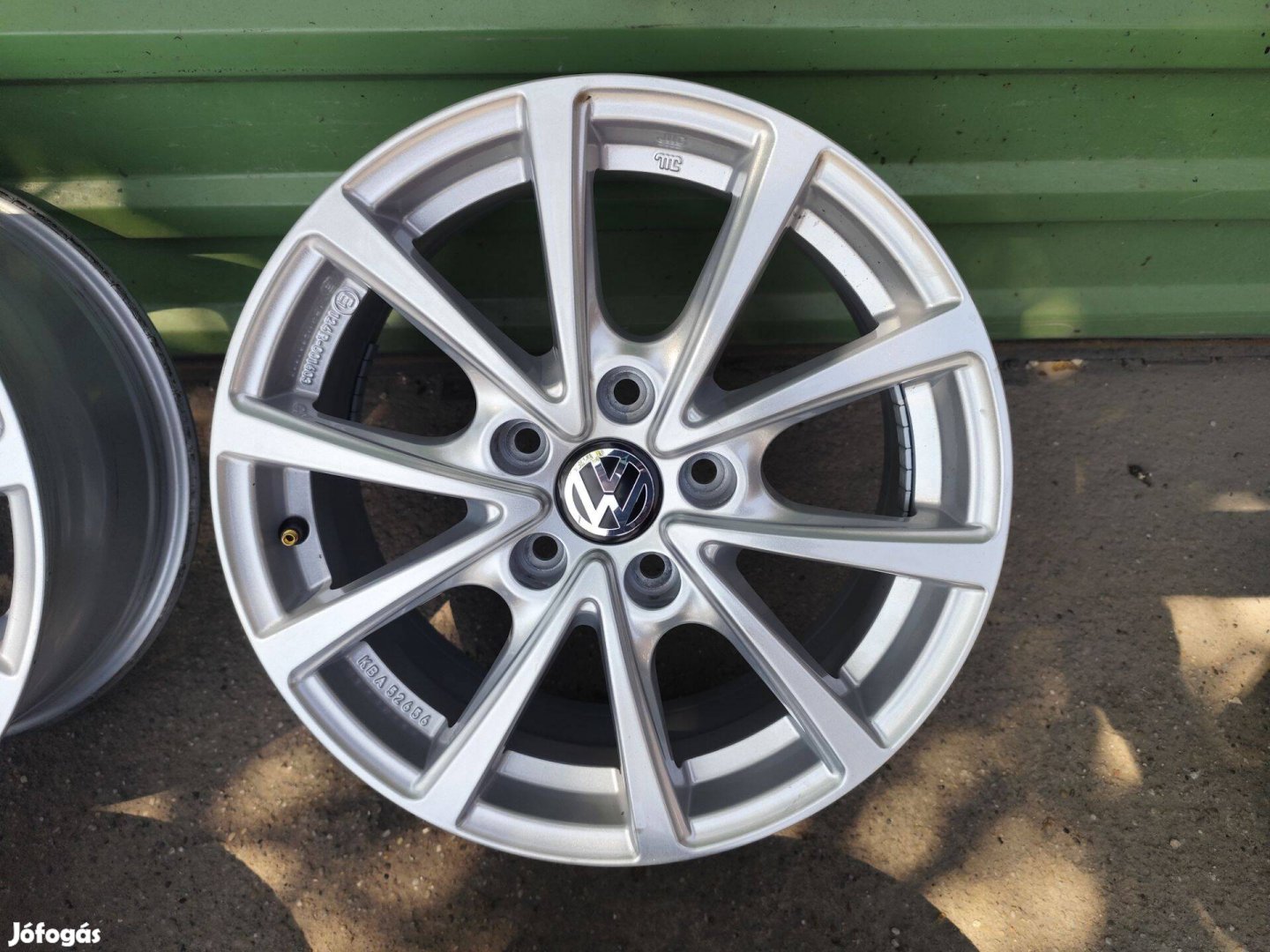 VW Golf touran caddy Passat sharan Skoda Octavia gyári 5x112 16"