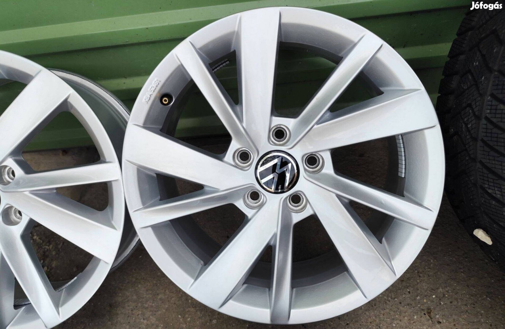 VW Golf touran caddy jetta Skoda Octavia gyári alufelni 5x112 17"