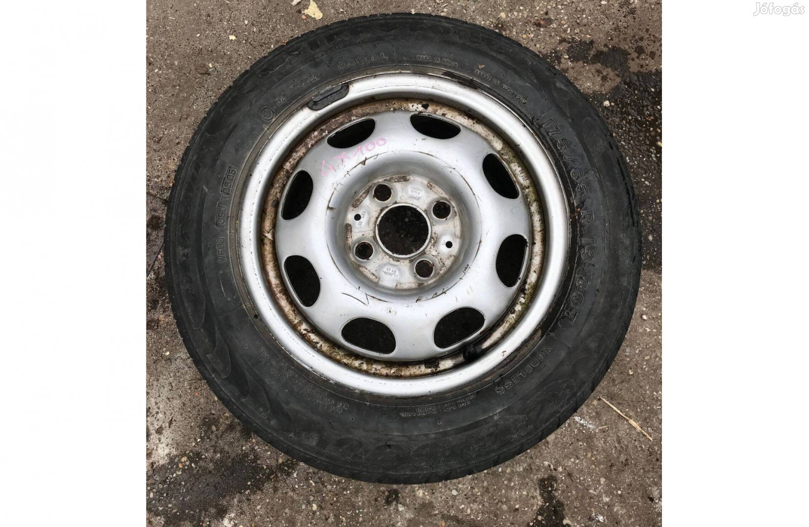 VW Lupo 4x100 Pótkerék