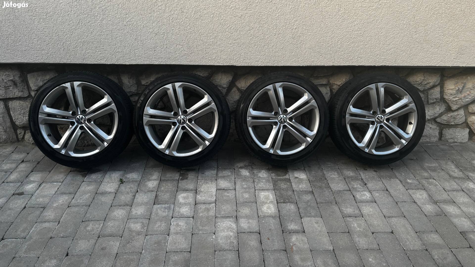 VW Mallory 8x18 ET:45, 5x112 új Nexen nyárigumikkal