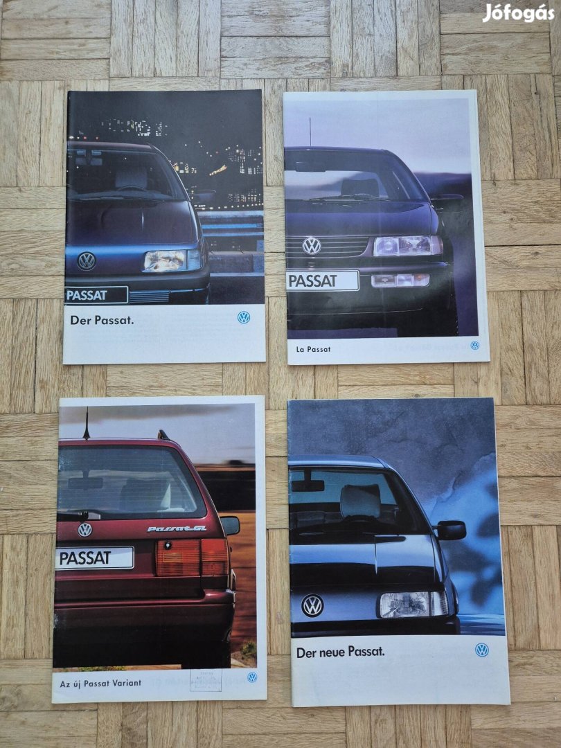VW Passat B3 B4 gyári prospektus katalógus 