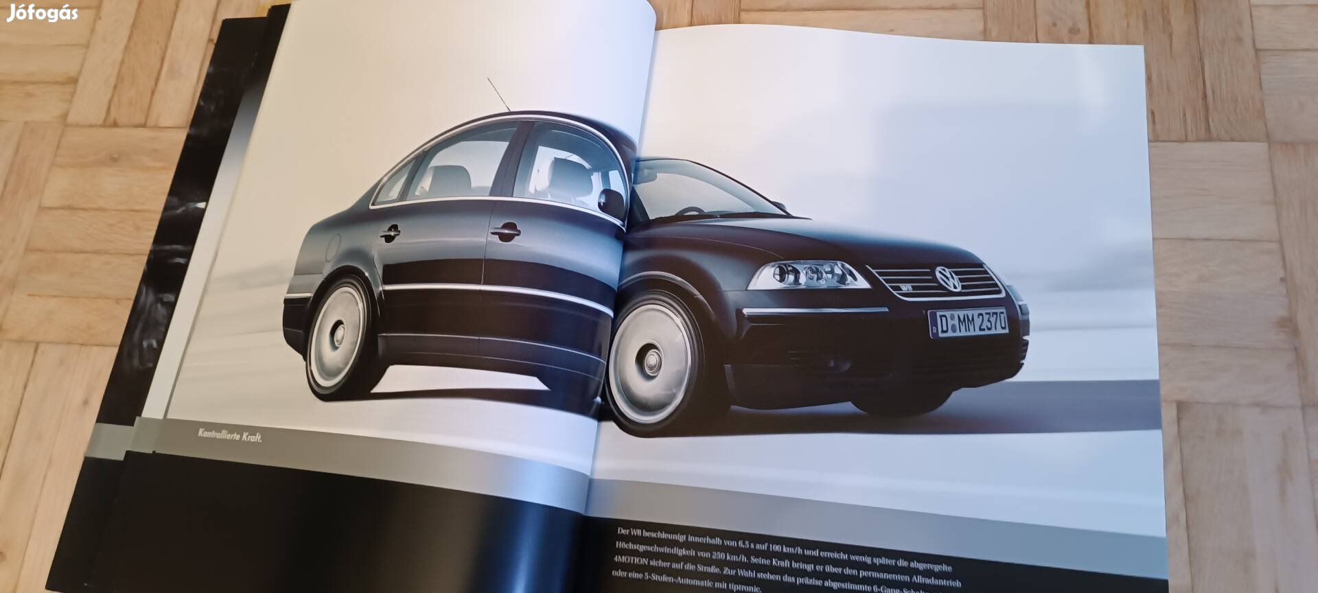 VW Passat B5 5.5 gyári prospektus katalógus leírás 