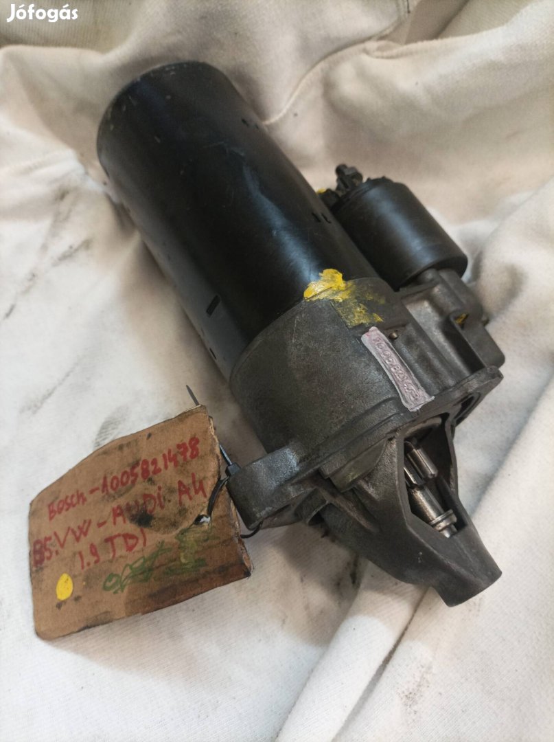 VW Passat B5 Audi 1.9 TDI felújított önindító 