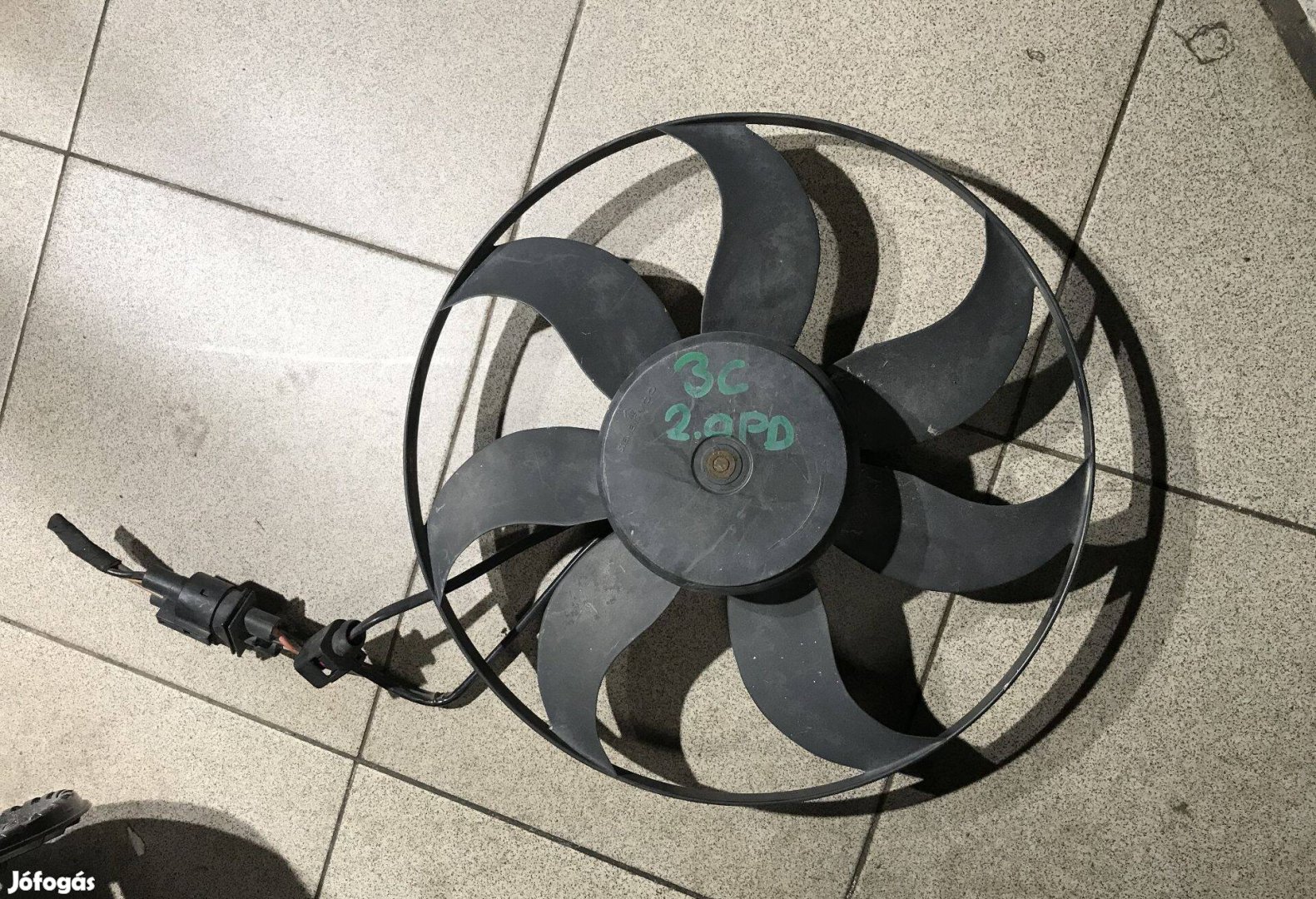 VW Passat B6 2,0 PD _ hűtőventilátor 1K0 959 455 N