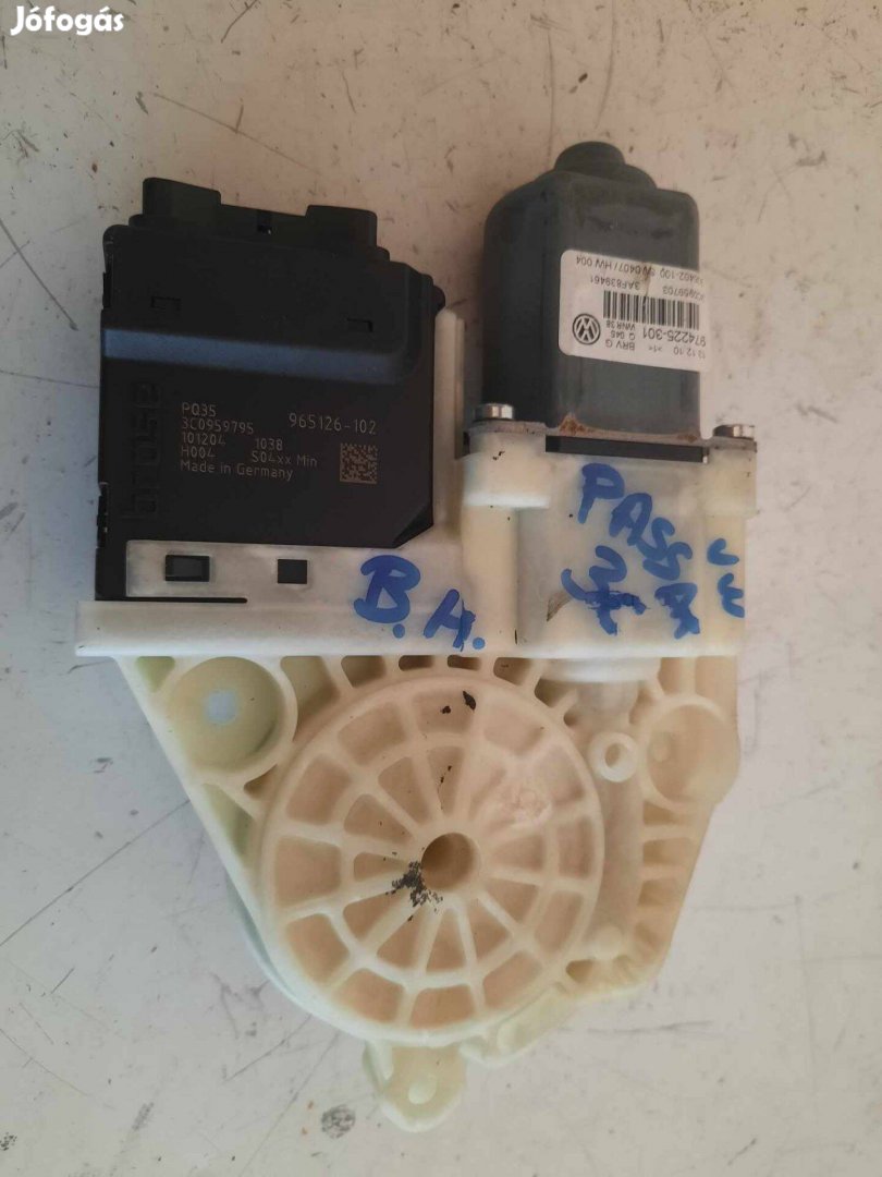 VW Passat B6 3C jobb , bal ablakemelő motor