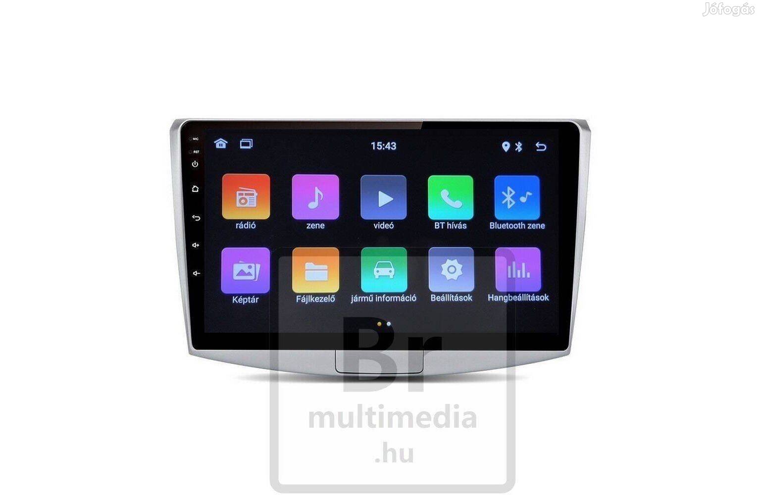 VW Passat B6 B7 CC Android 10" Kijelző Multimédia Autórádió Navigáció