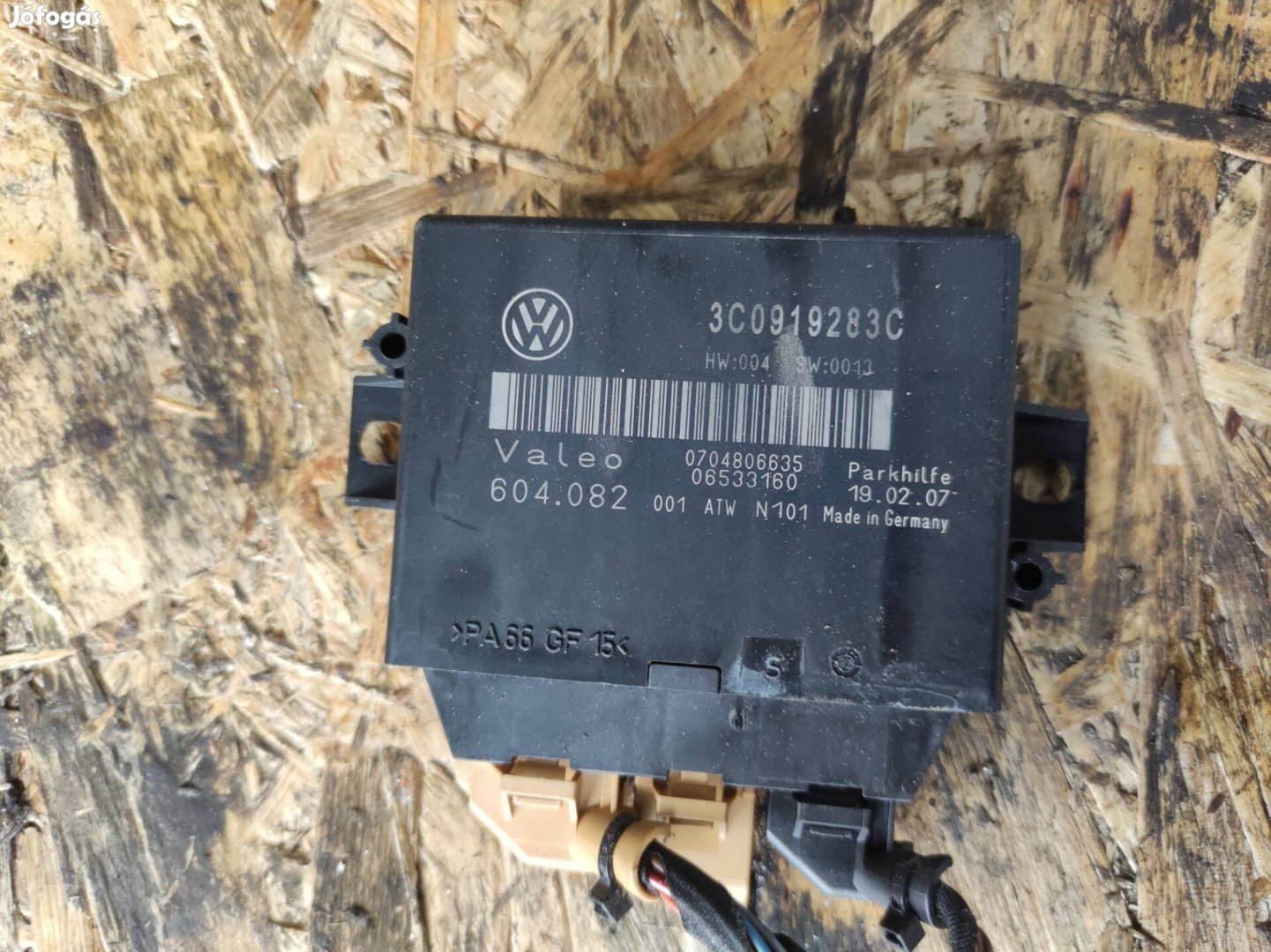 VW Passat B6 PDC modul tolatóradar elektronika