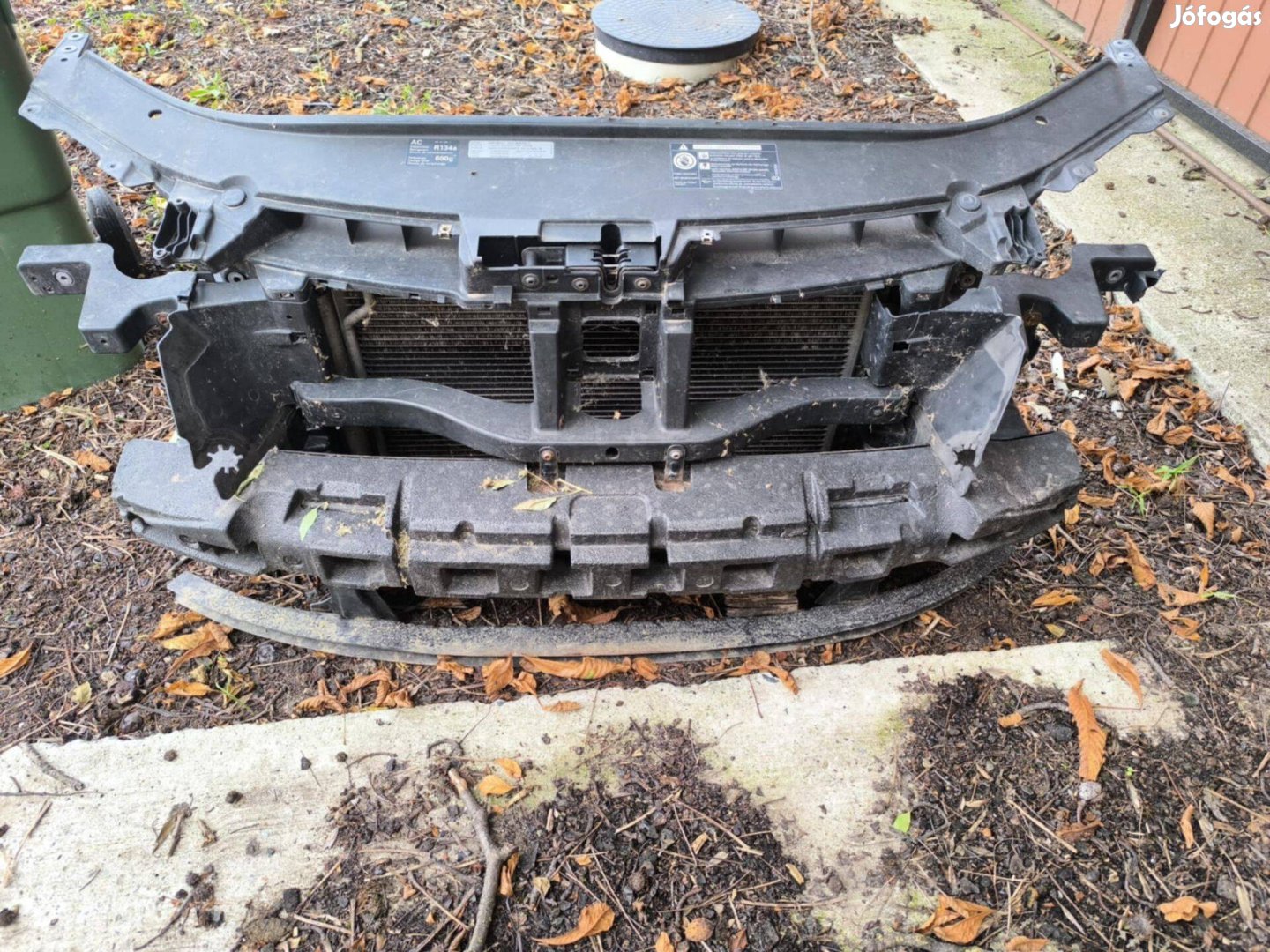 VW Passat B6 Zárhíd Hűtősor Ventilátor Passat B6 Homlokfal