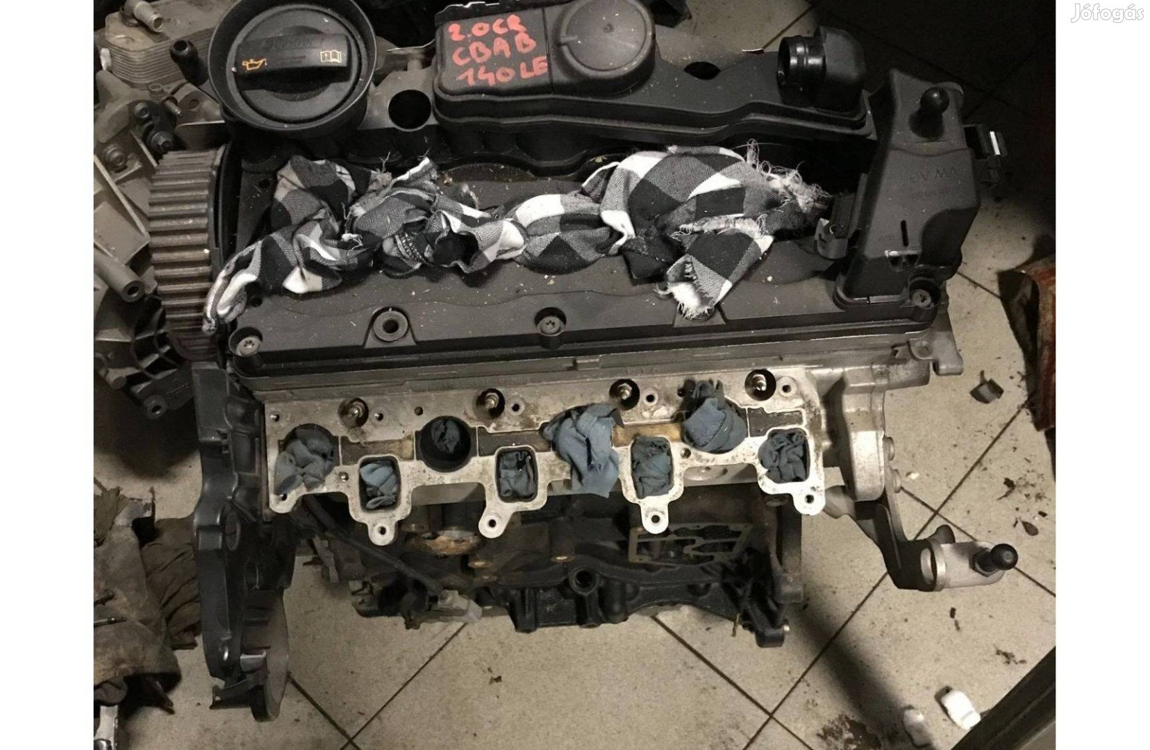 VW Passat B6 / CC 2,0 CR Cbab 140LE fűzött blokk hengerfejjel