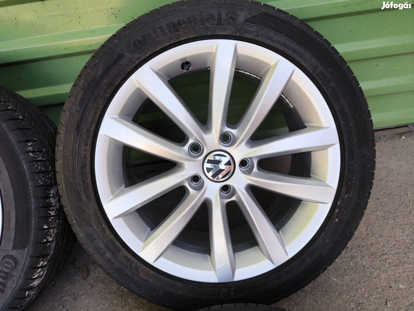 VW Passat B6 b7 gyári alufelni 5x112 17" golf touran caddy