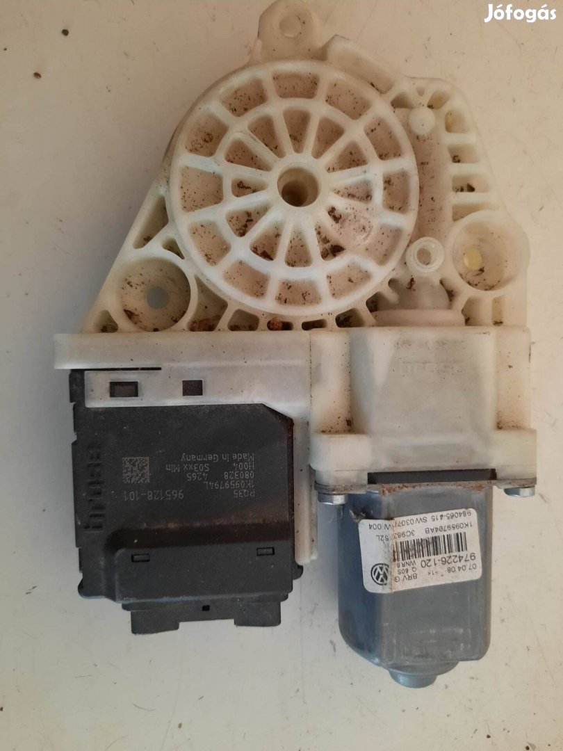 VW Passat B6 bal hátsó ablakemelő motor