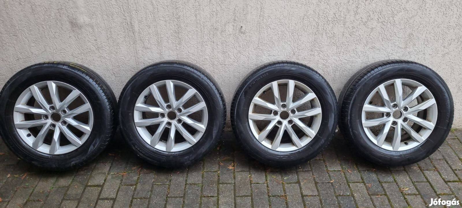 VW Passat B8 16 col alufelni 5x112 215 60 16 nyarigumival