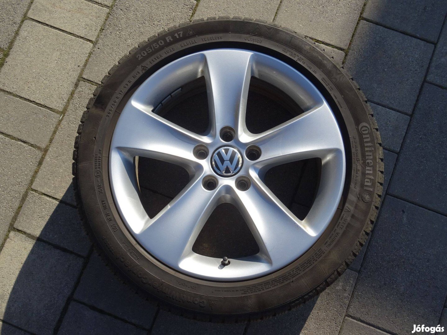 VW Passat Golf Touran 17" 5x112 ET39 gyári alufelni 205/50R17