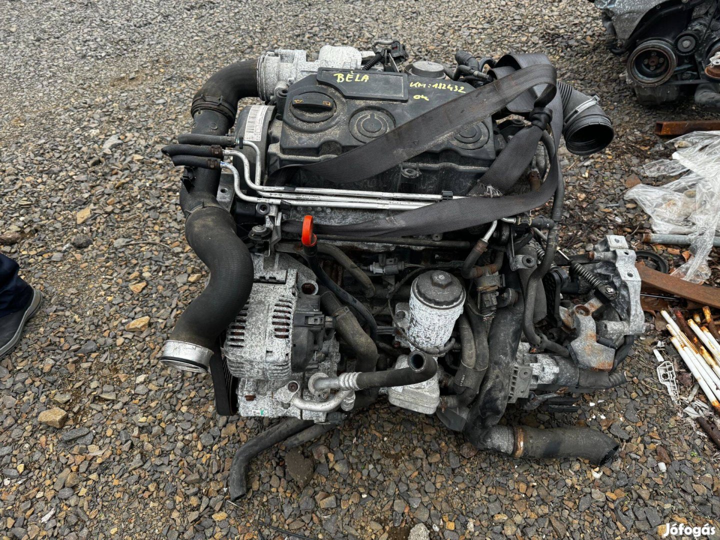 VW Passat Golf V Jetta A3 Skoda 1.9PDTDI 105le motor BLS-kódu