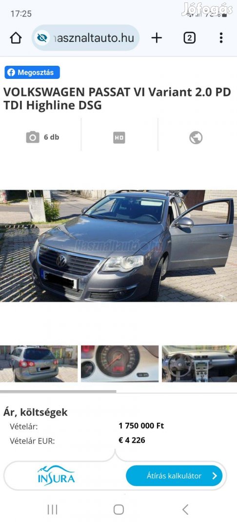 VW Passat Highline 2007