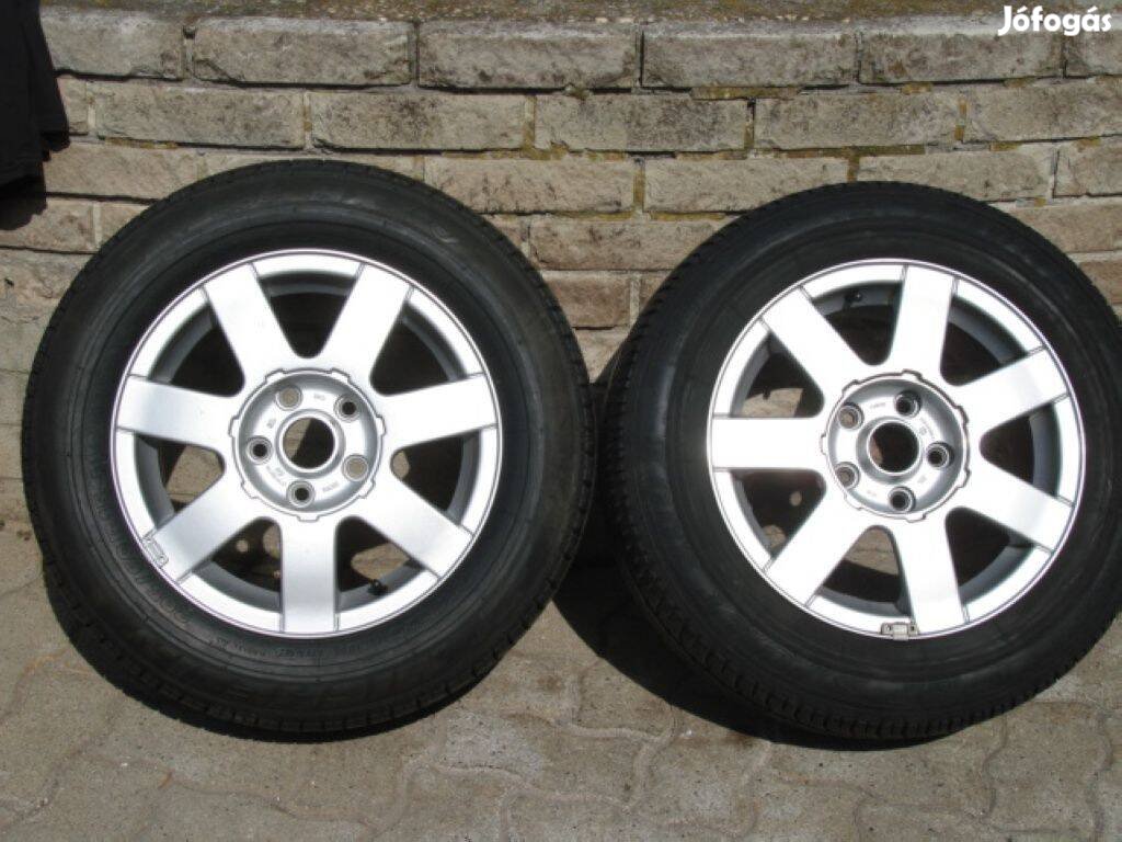 VW Passat Új Alukerék 5X112 2db 7Jx15H2 ET 45 3B0601025A Gumi 205/60 R