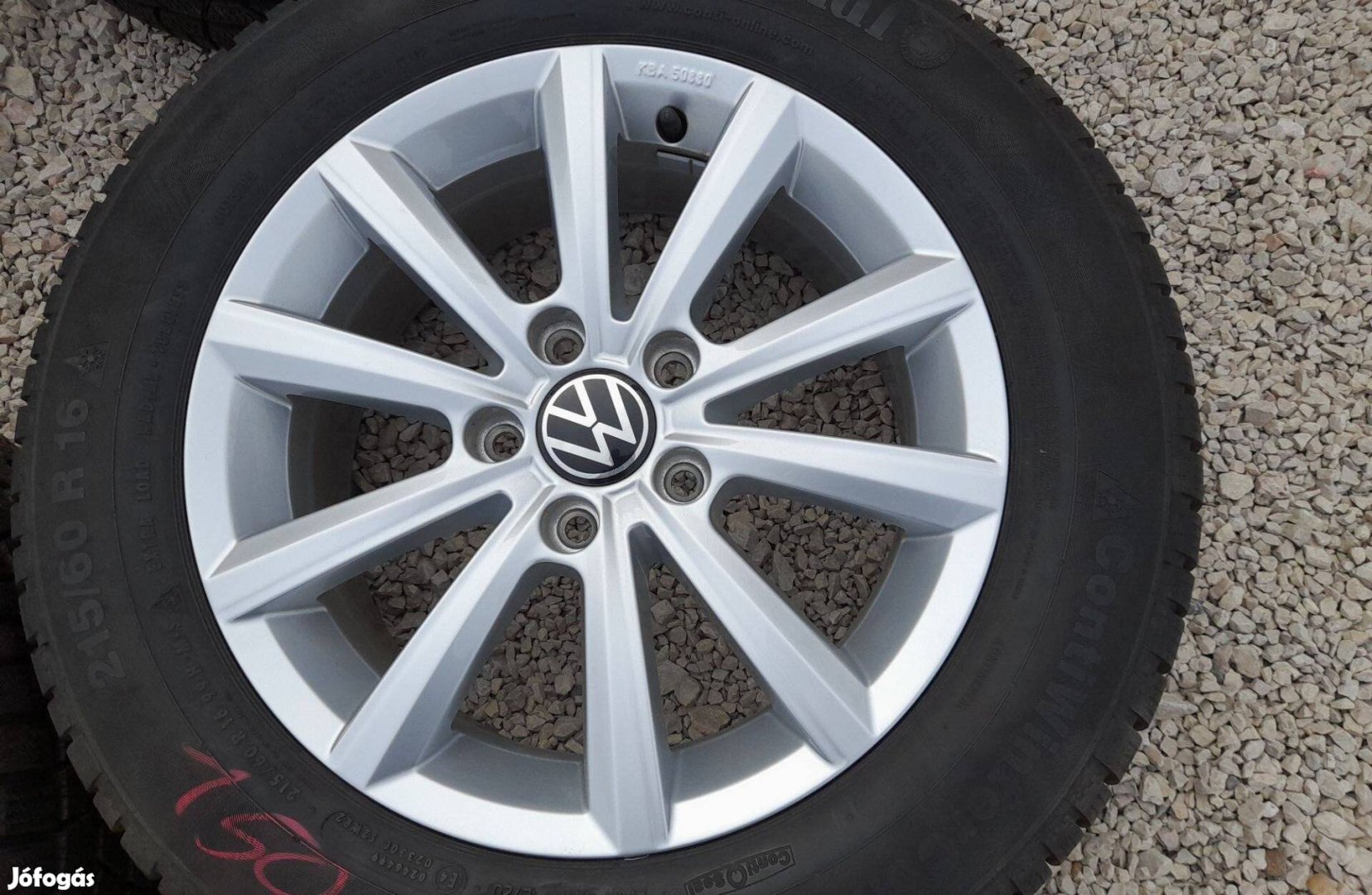 VW Passat b8 sharan 7n gyári alufelni 5x112 16"