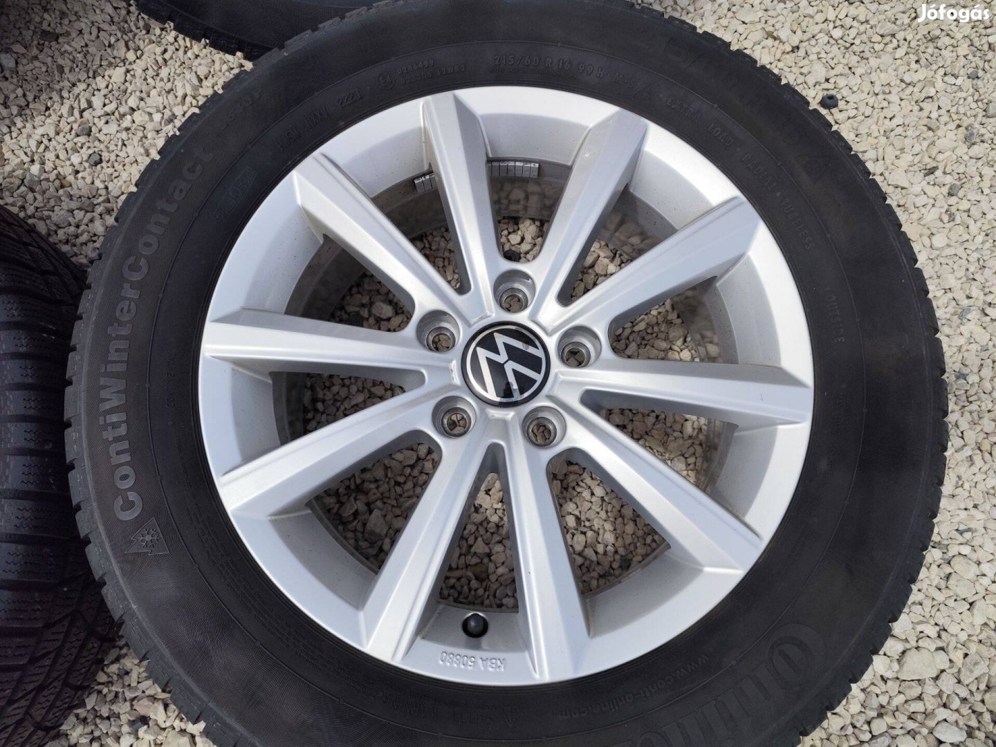 VW Passat b8 sharan 7n t-roc gyári alufelni 5x112 16"