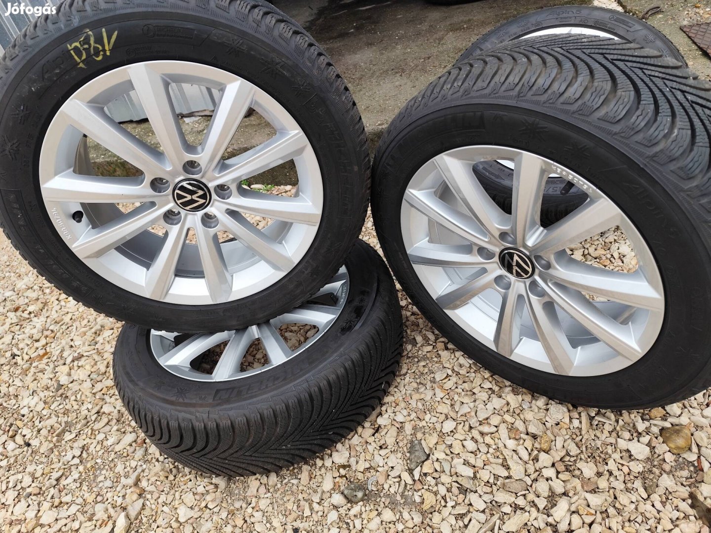 VW Passat b8 t-roc sharan gyári alufelni 5x112 17"