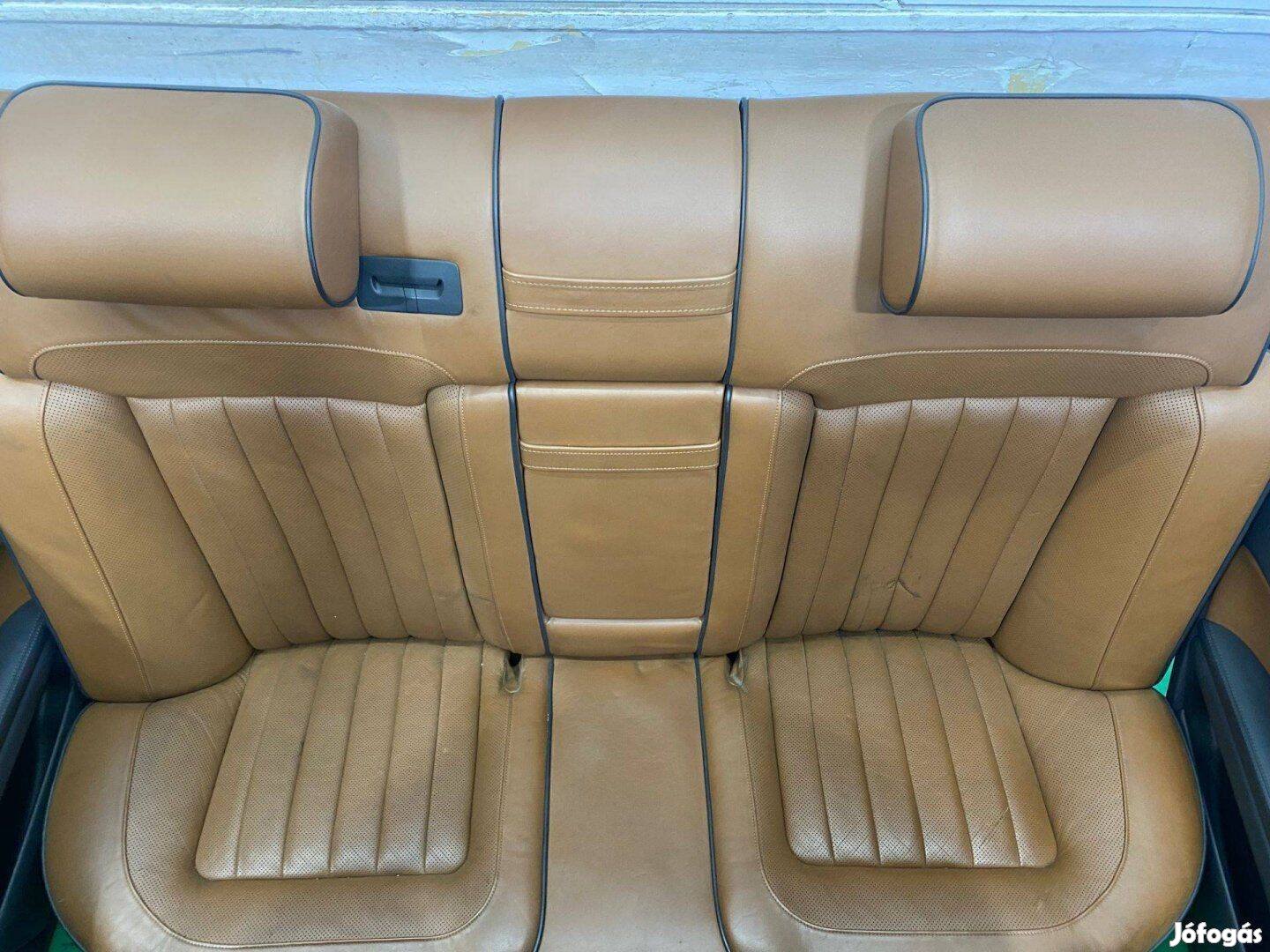 VW Phaeton barna bőrülés szett ajtókárpitokkal