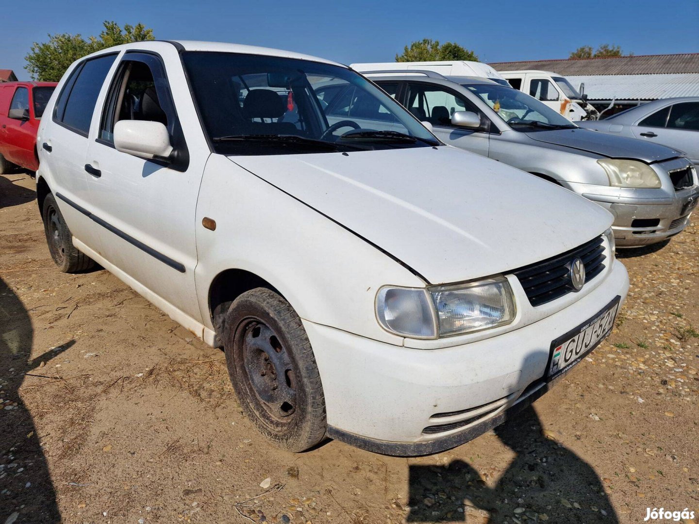 VW Polo 1.4 Benzin APQ Motorkód Kiválló Motor Váltó Lökhárító Ülés