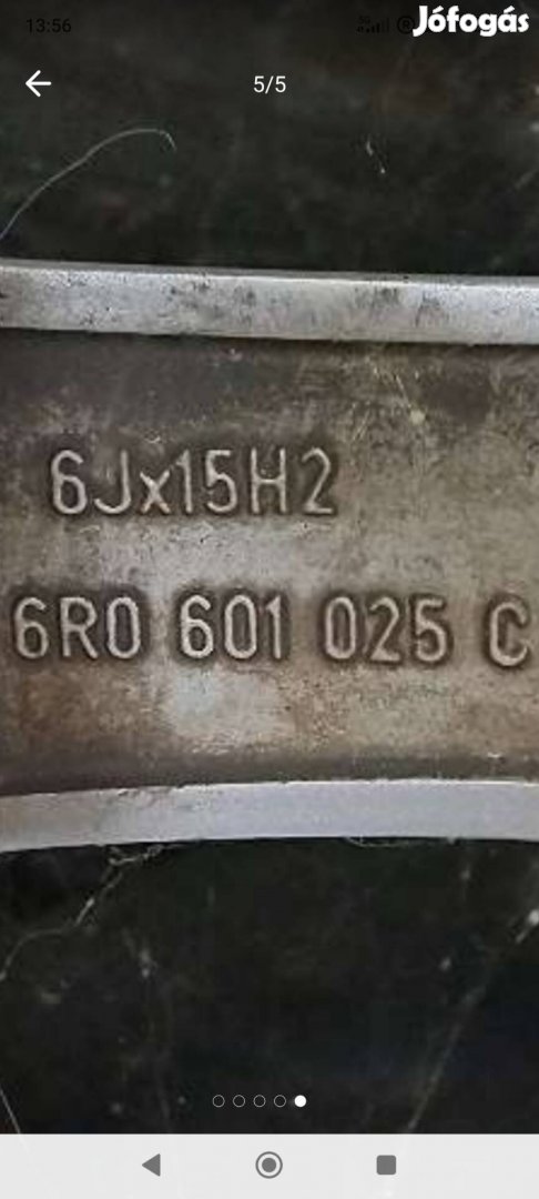 VW Polo 6r Alufelni + Gumi 
