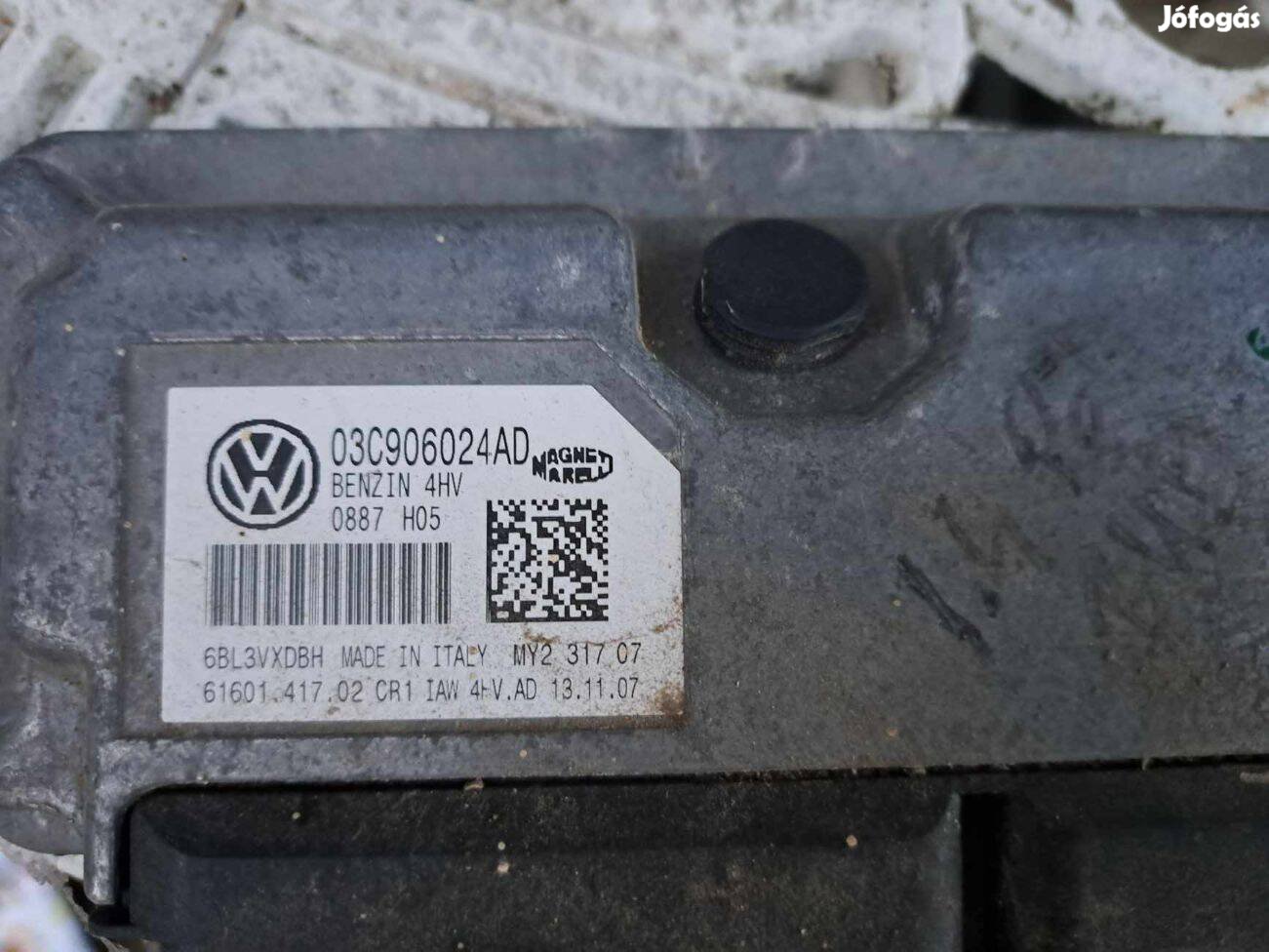 VW Polo 9N 1.4 motorvezérlő 03C 906024Ad