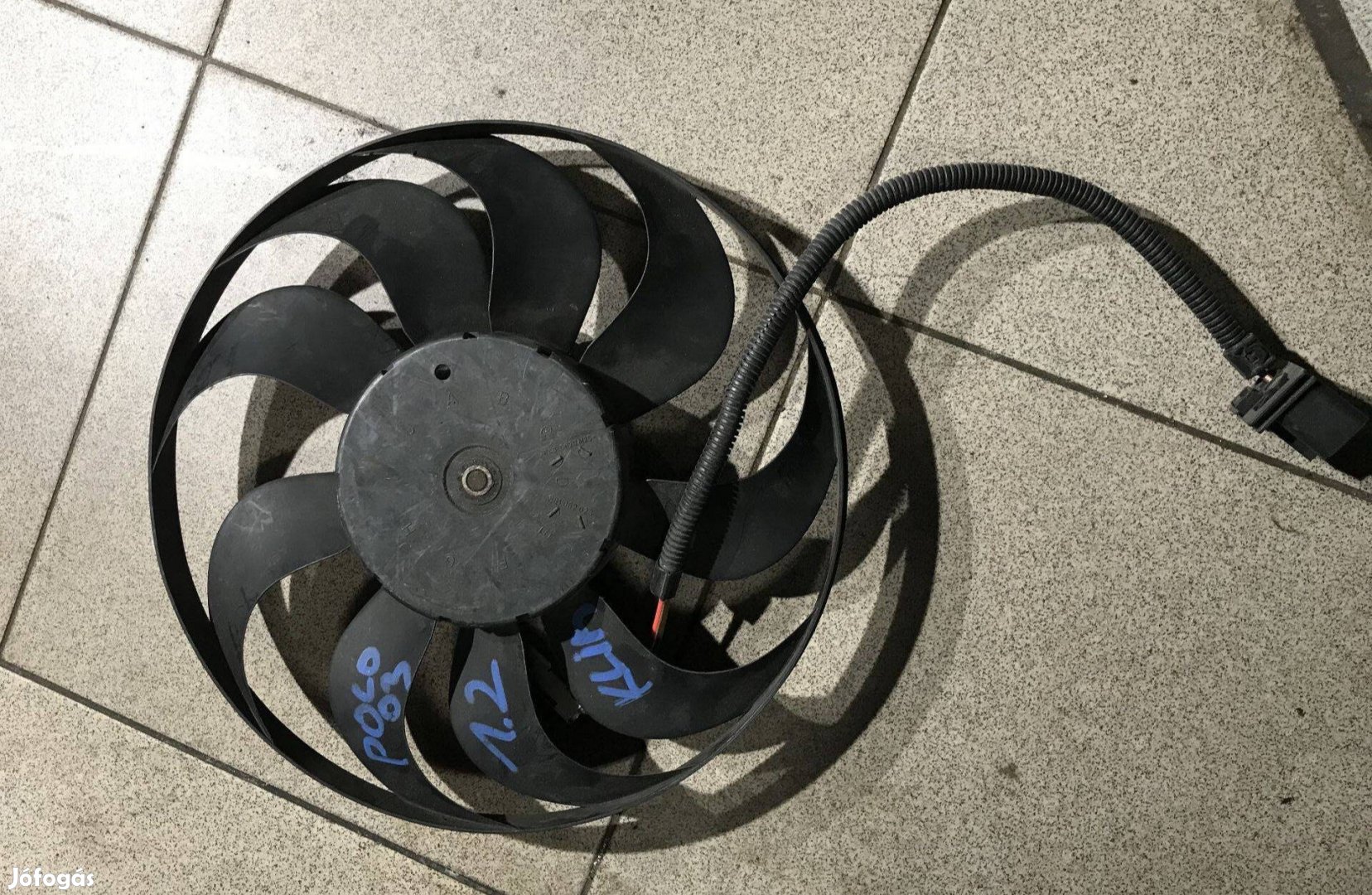 VW Polo 9N_Ibiza 6L_Fabia I _ hűtőventilátor 6Q0 959 455 J