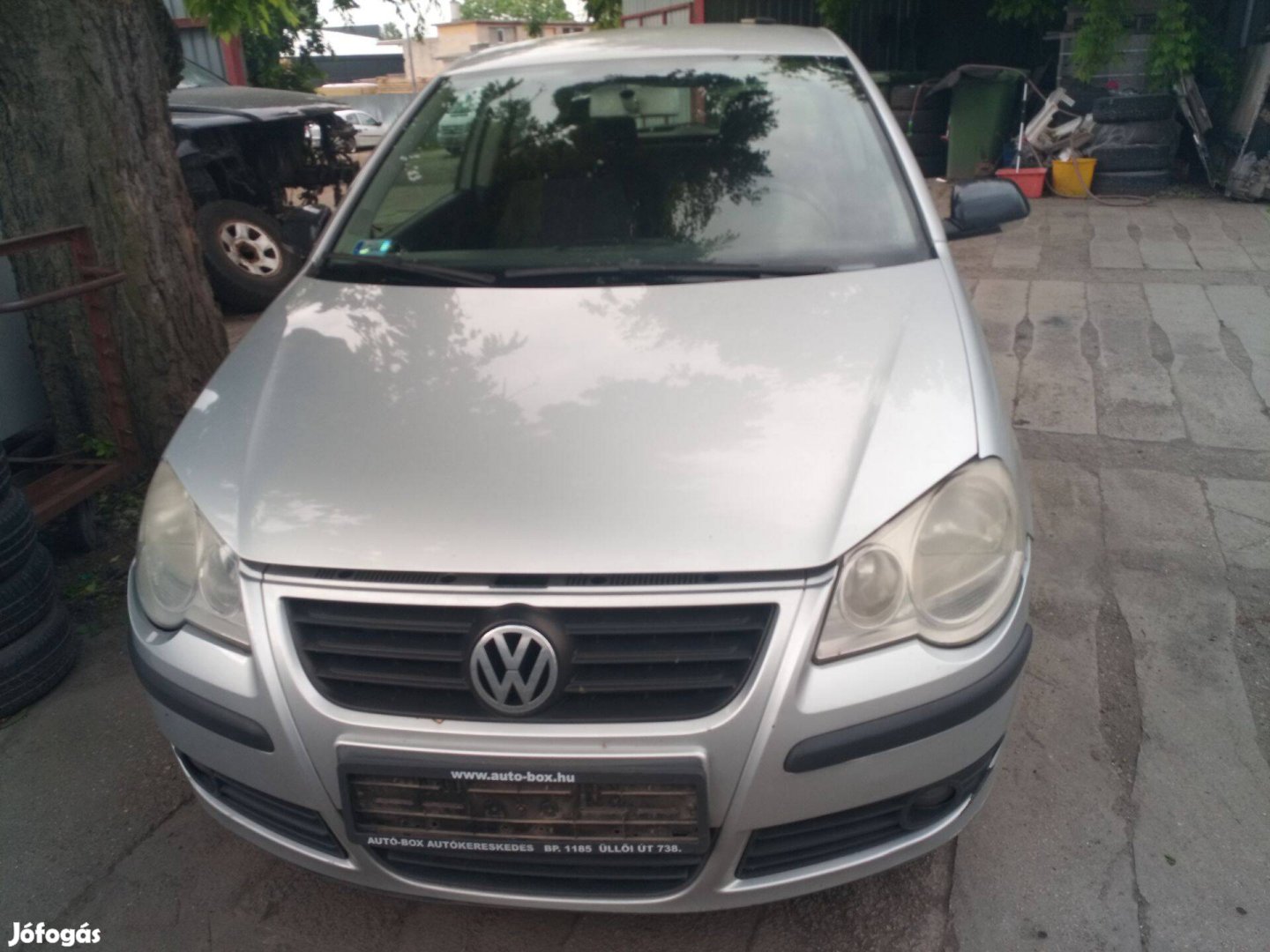 VW Polo 9N bontás, lökhárító, motorháztető, sárvédő