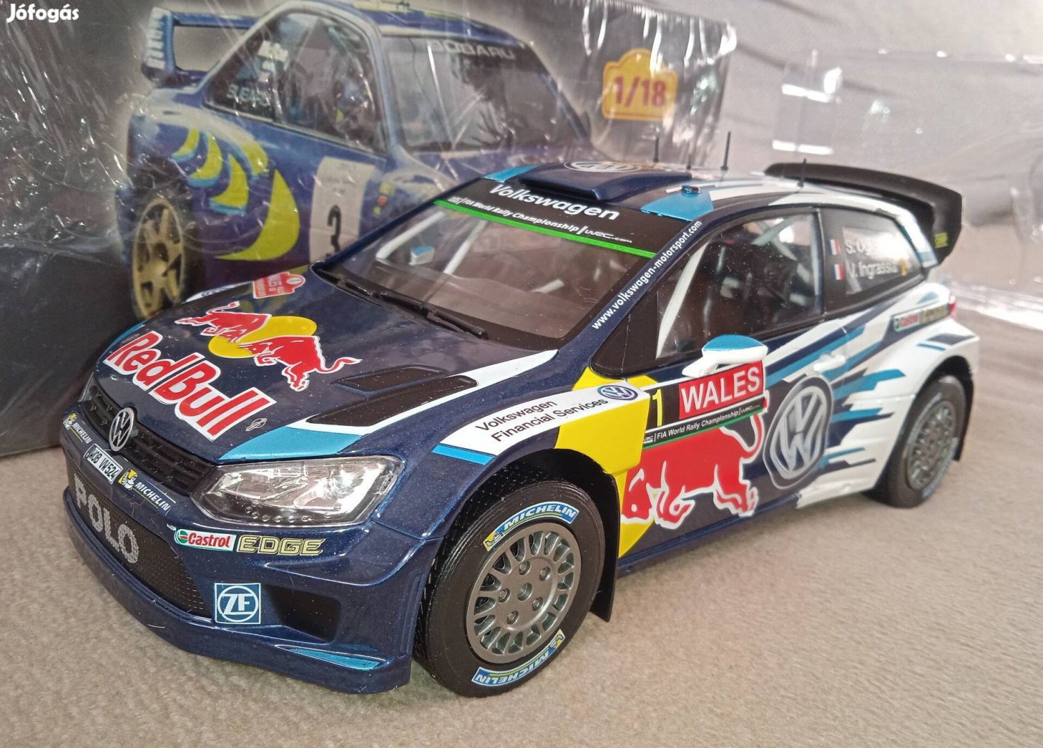 VW Polo WRC.Altaya 1:18.