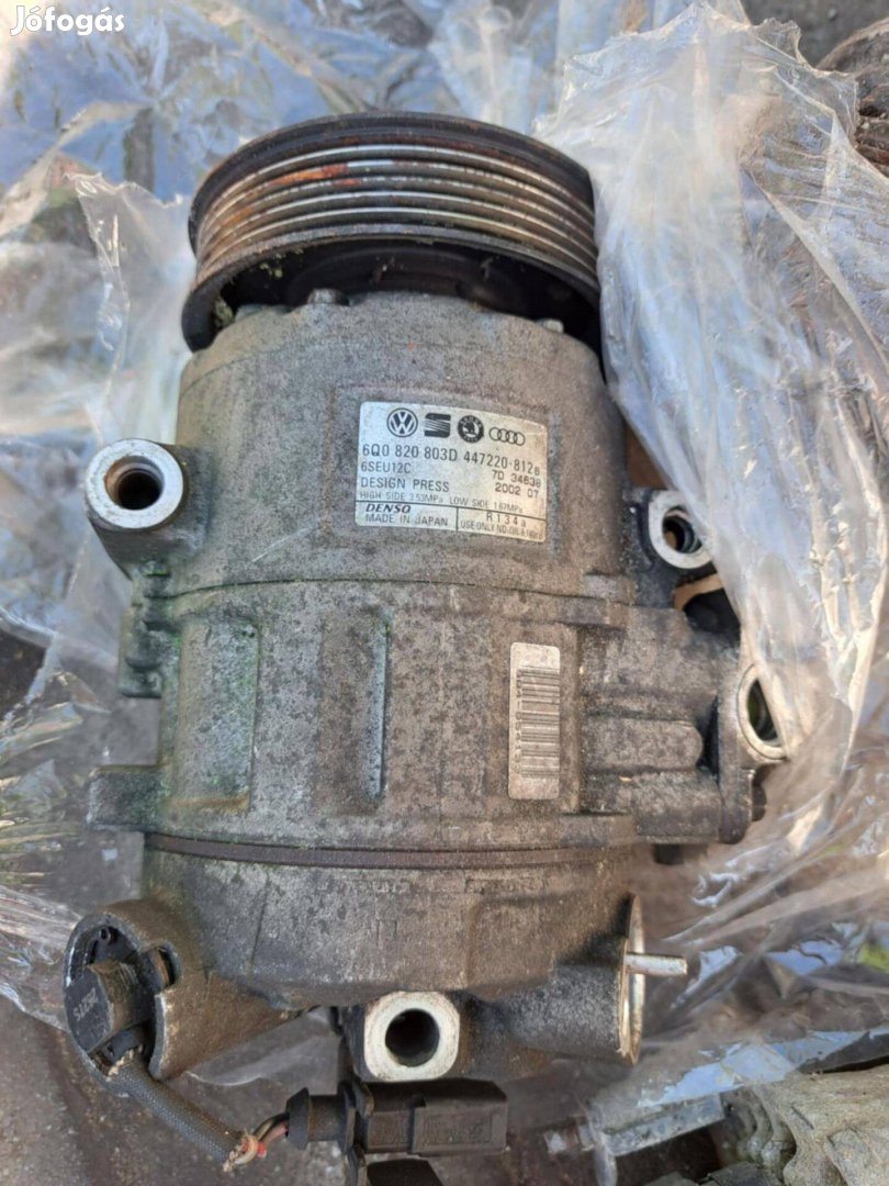 VW Polo, Seat Ibita, Skoda Fabia klímakompresszor 6Q0 820 803D