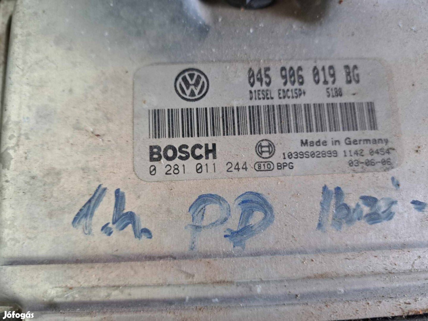 VW Polo, Seat Ibiza 1.4 PD motorvezérlő 045 906 019BG