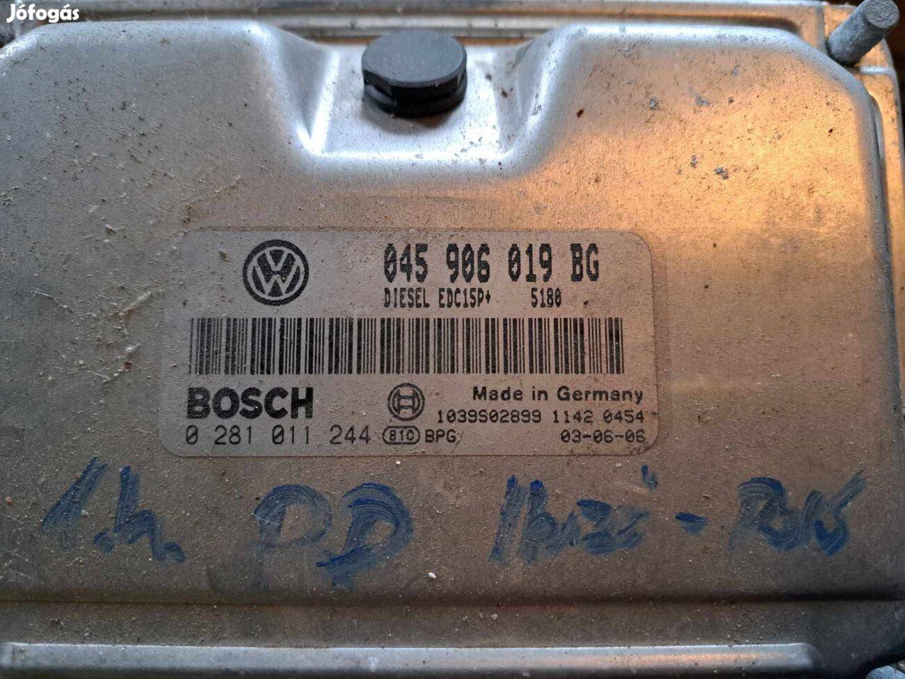 VW Polo, Seat Ibiza 1.4 PD motorvezérlő 045 906 019 BG