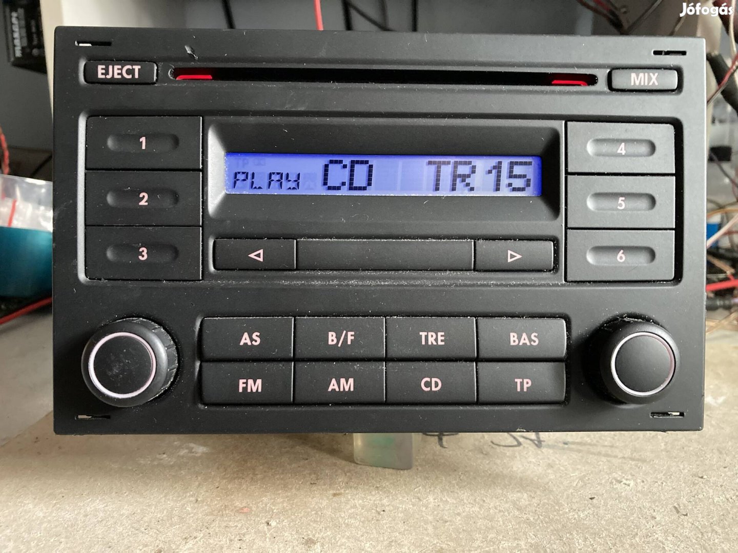 VW RCD200 gyári autórádió-CD eladó