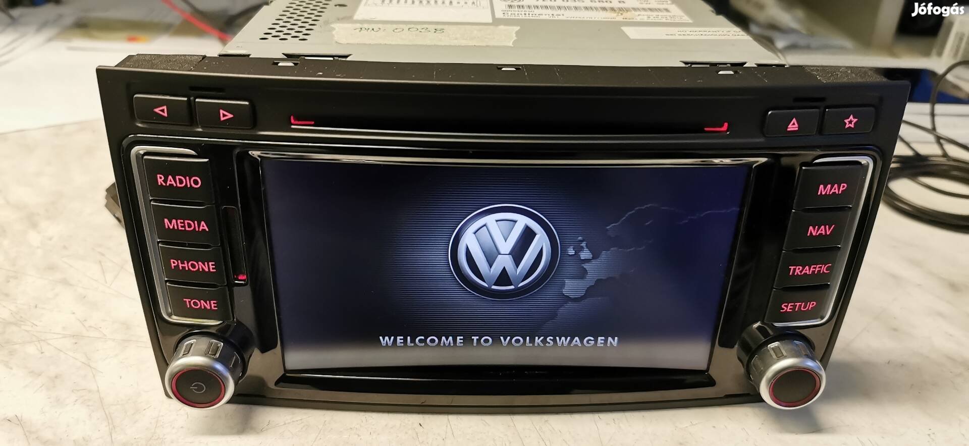 VW RNS 510 T5 transporter fejegység