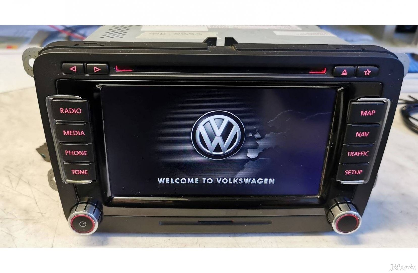 VW RNS 510 fejegység