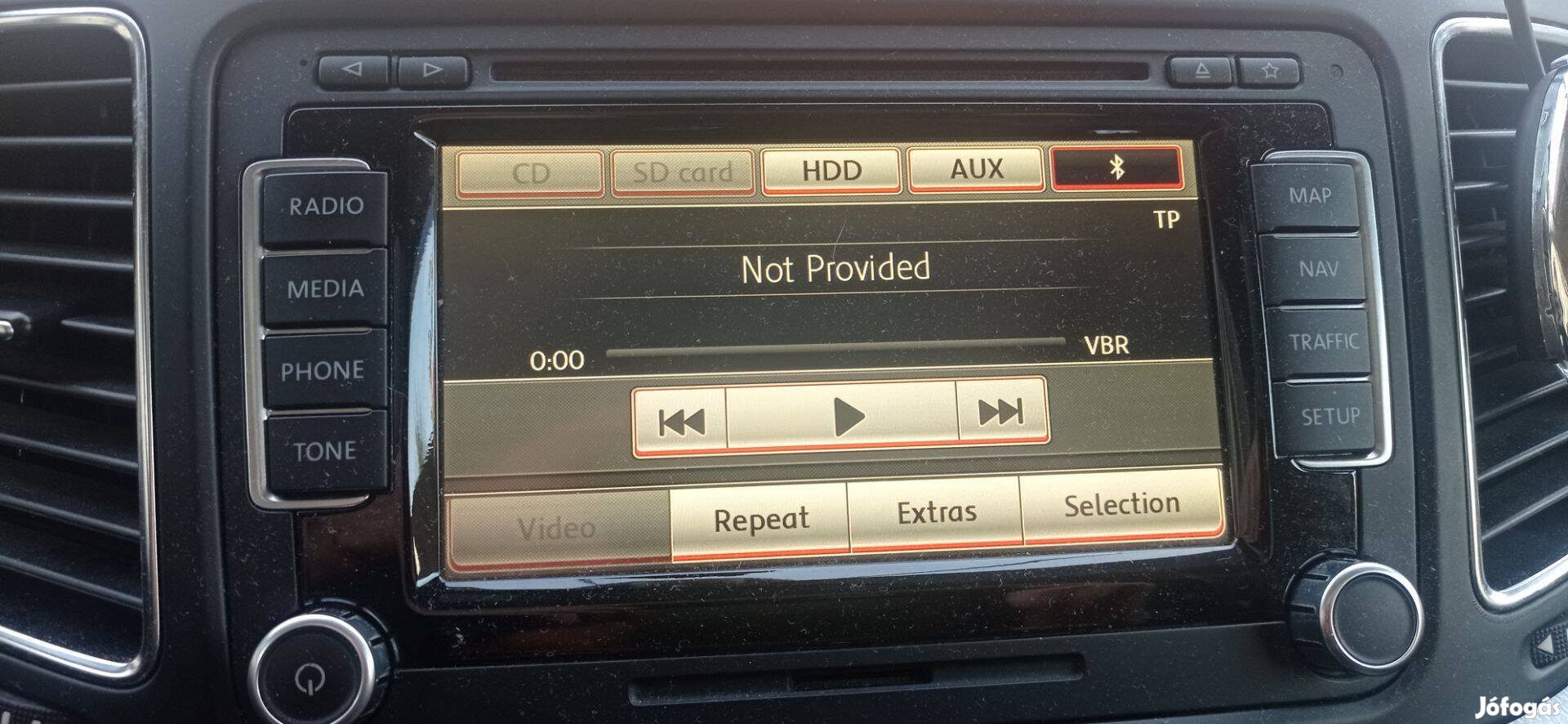 VW RNS 510 fejegység