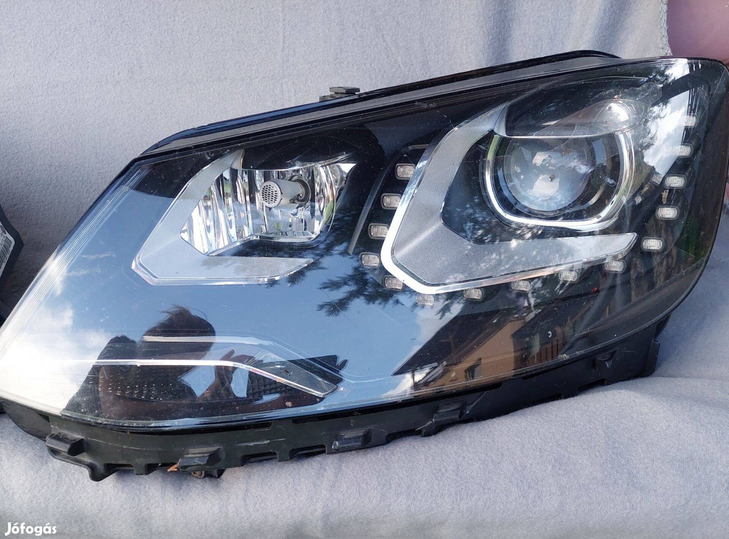VW Saharan balos kanyarkövetős lámpa