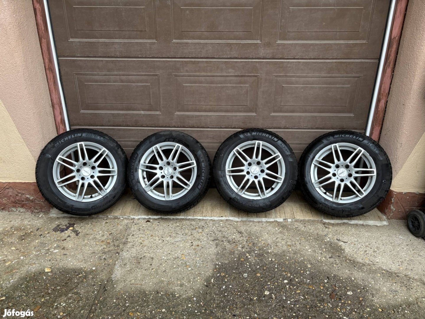 VW Seat Skoda alu felni 16" + Michelin 205/60 r16 téli gumi 