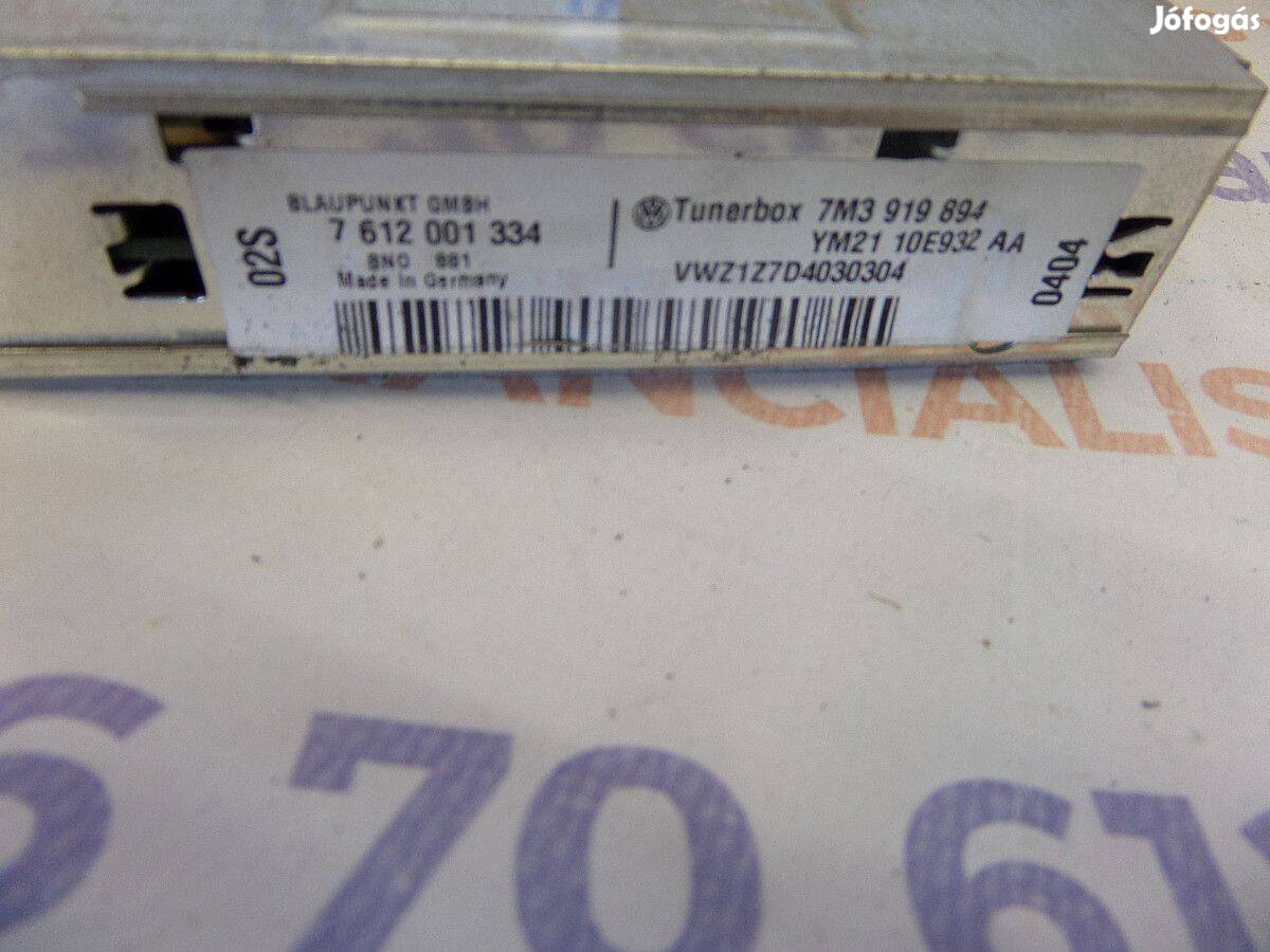 VW Sharan Eladó gyári, bontott GPS modul