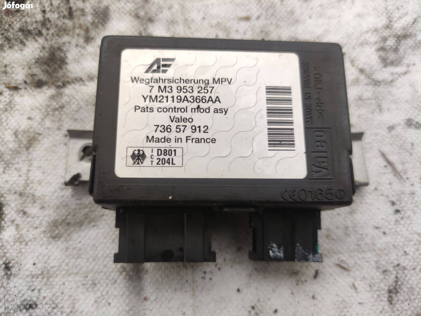 VW Sharan Ford Galaxy Seat Alhambra II immobiliser elektronika modul