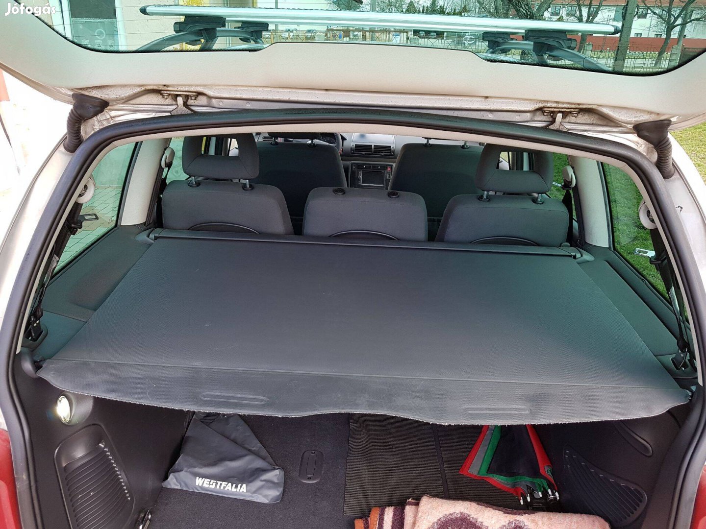 VW Sharan Seat Alhambra Ford Galaxy kalaptartó csomagtérroló