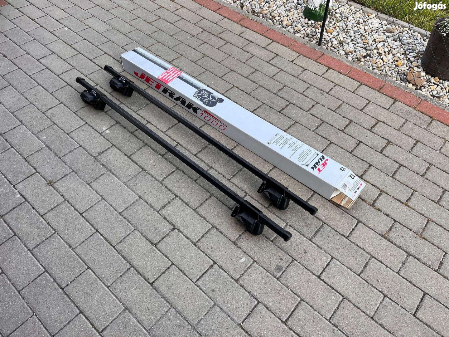 VW Sharan Seat Alhambra Thule Jetrack tetőcsomagtartó. Zárható
