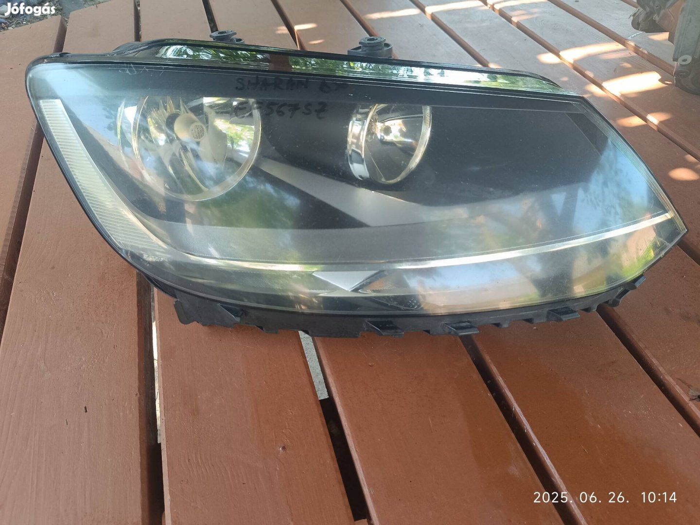 VW Sharan első fényszóró