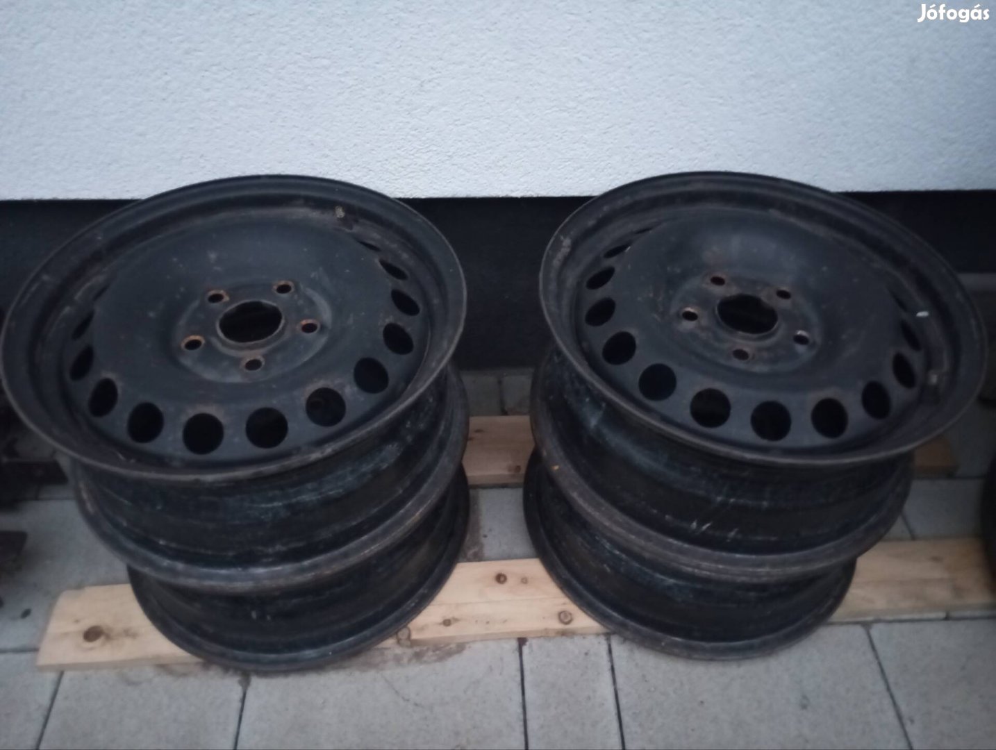 VW Skoda 15colos lemezfelni 