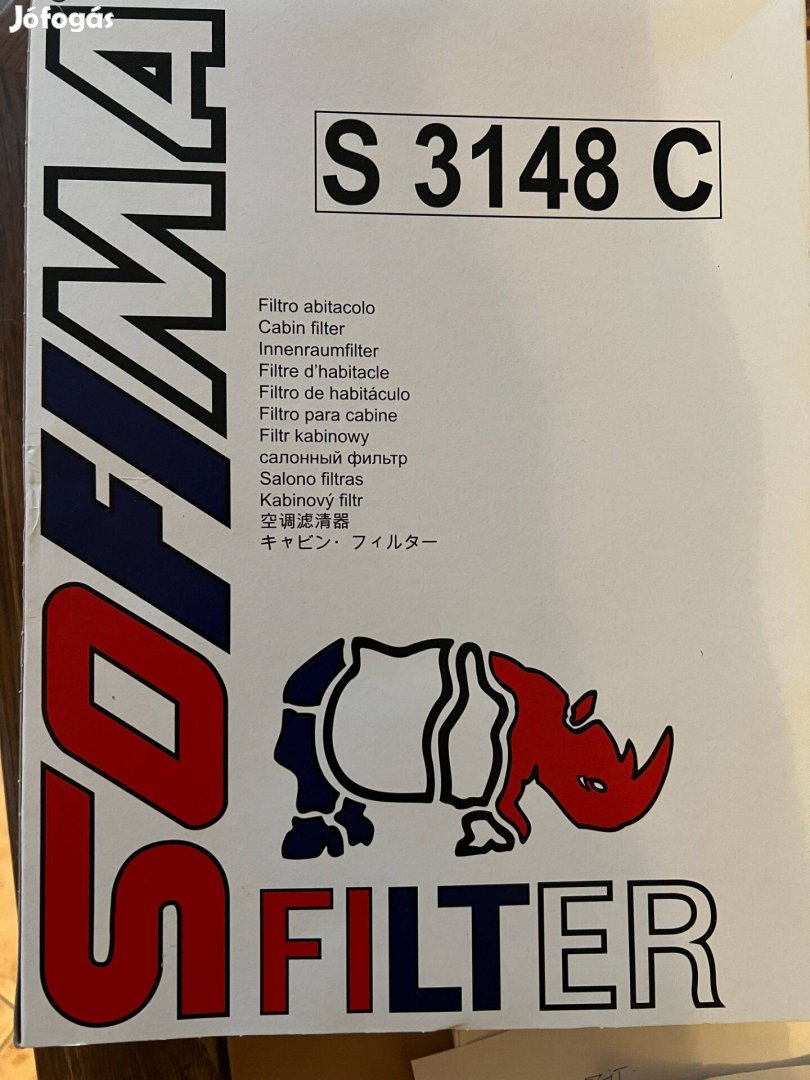 VW Skoda S3148 C utastér levegő szűrő új Debrecenben eladó