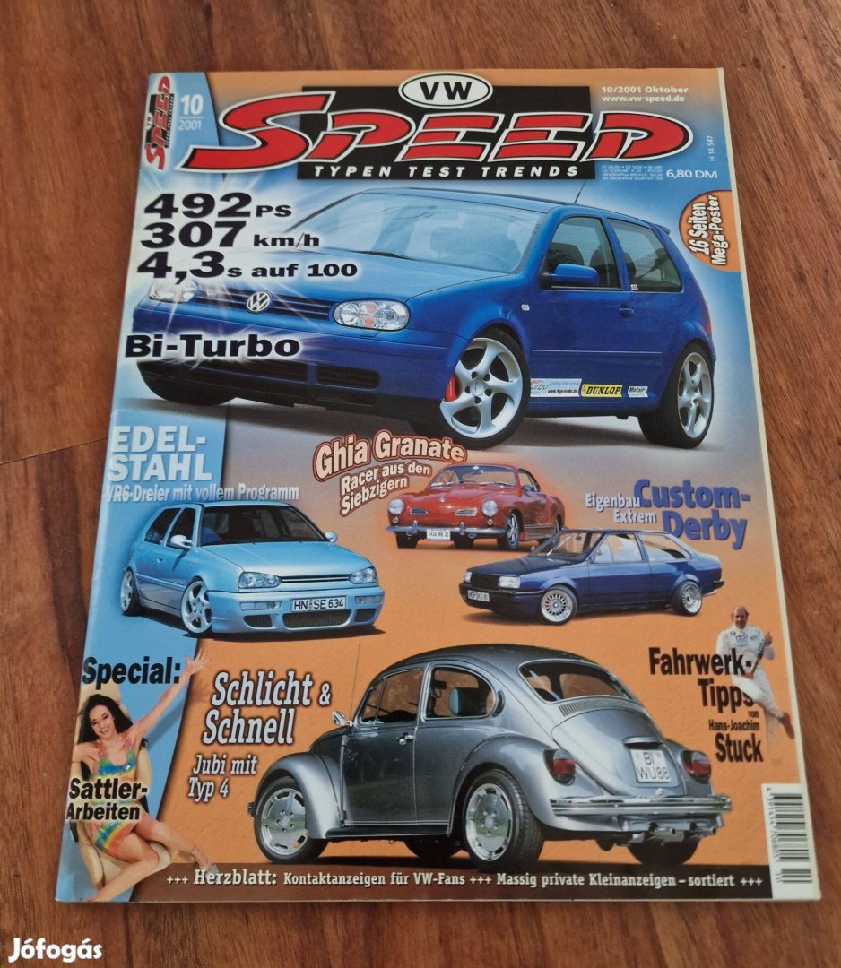 VW Speed Magazin 2001 Oktober